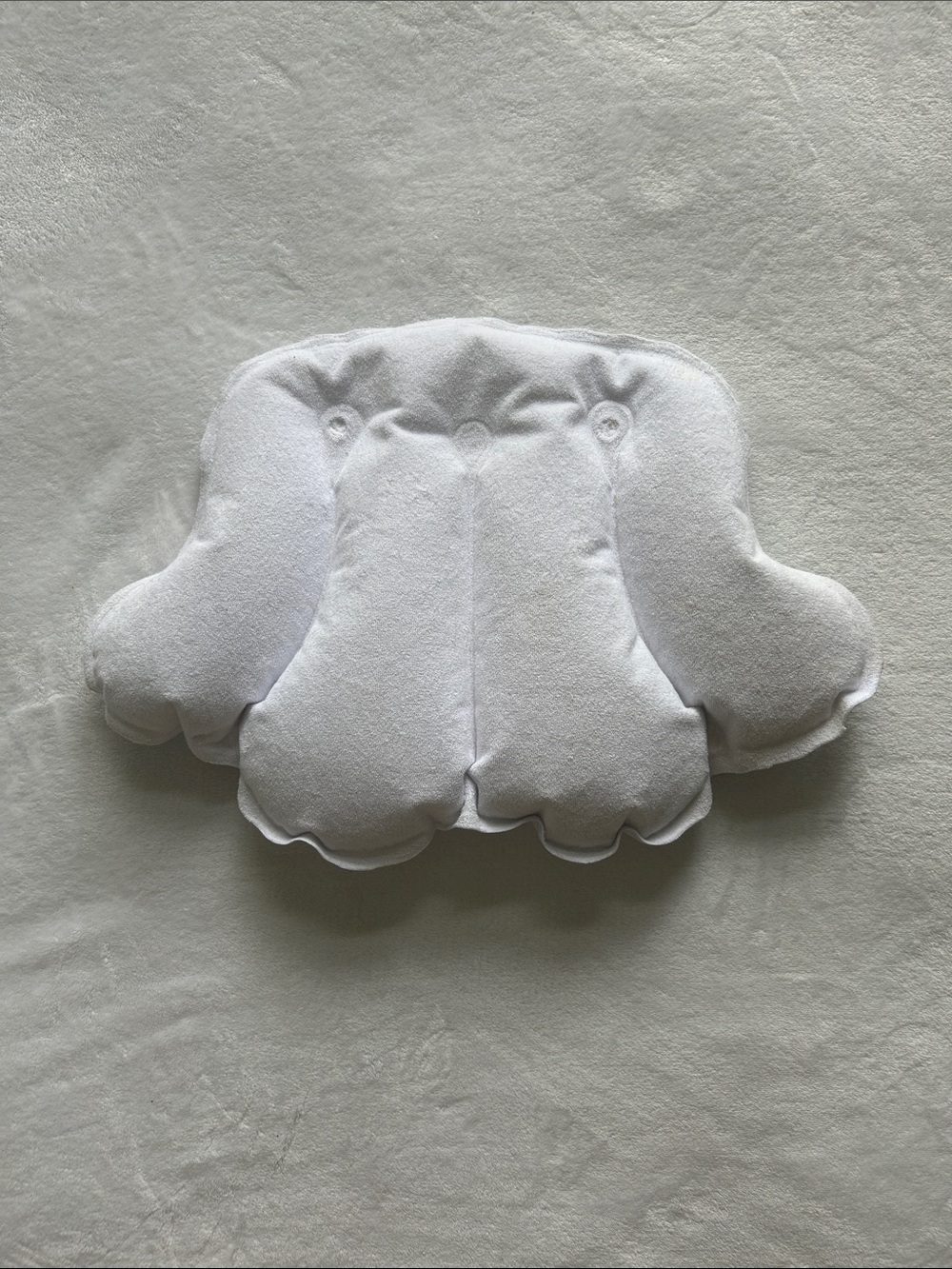 Soft White Bath Pillow